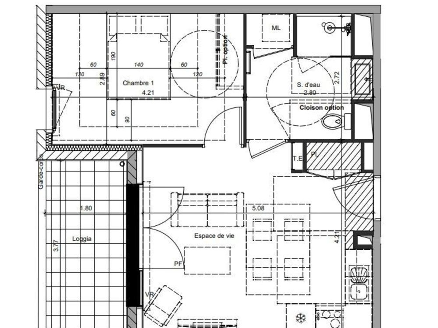 Appartement à vendre - 2 pièces - 38m2 - Chalonnes-Sur-Loire (49290)