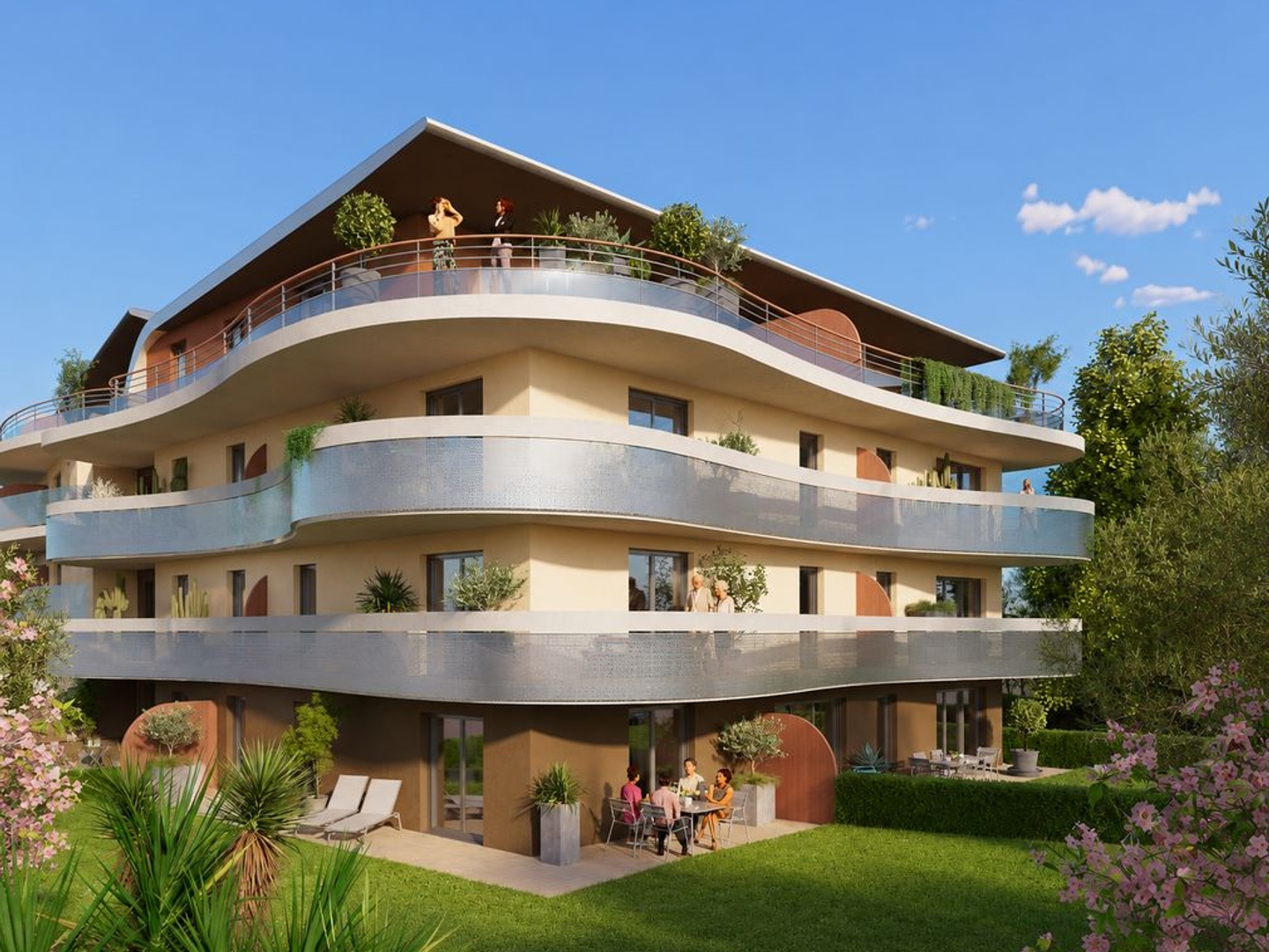 Appartement à vendre - 3 pièces - 68m2 - Villeneuve-Loubet (06270)
