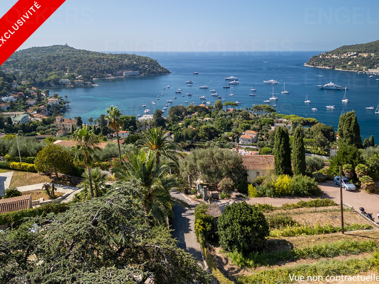 Terrain vue mer - Beaulieu-sur-Mer
