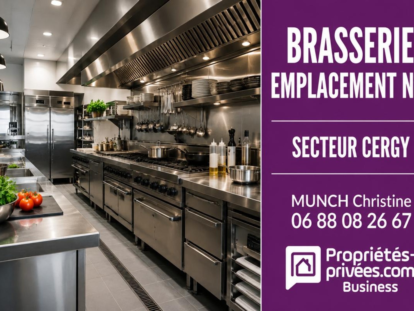 Locaux à vendre - 1 pièce - 400m2 - Cergy (95000)