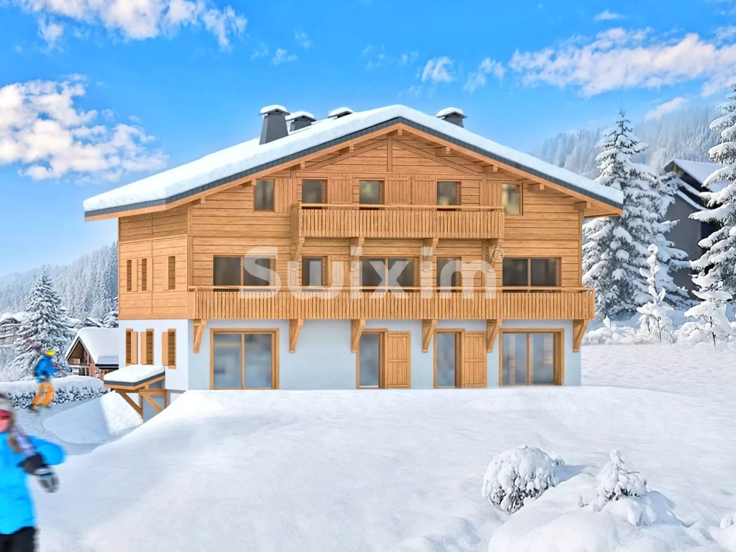 CHALET DE 5 APPARTEMENTS