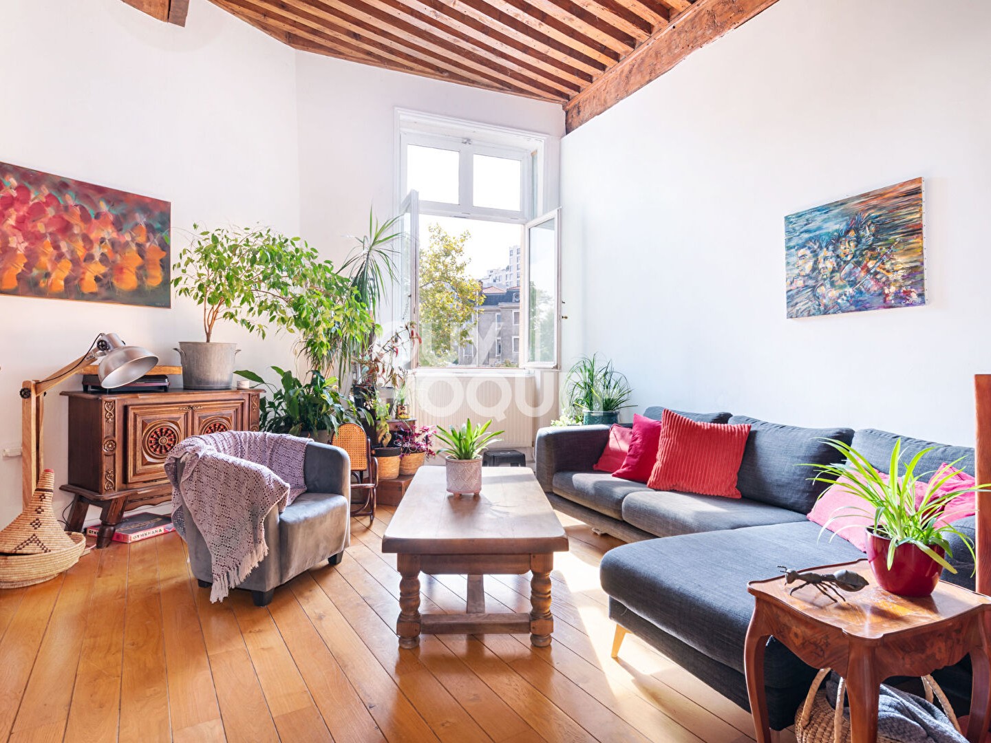 Appartement T4 -72 m2 et 112.20m² au sol