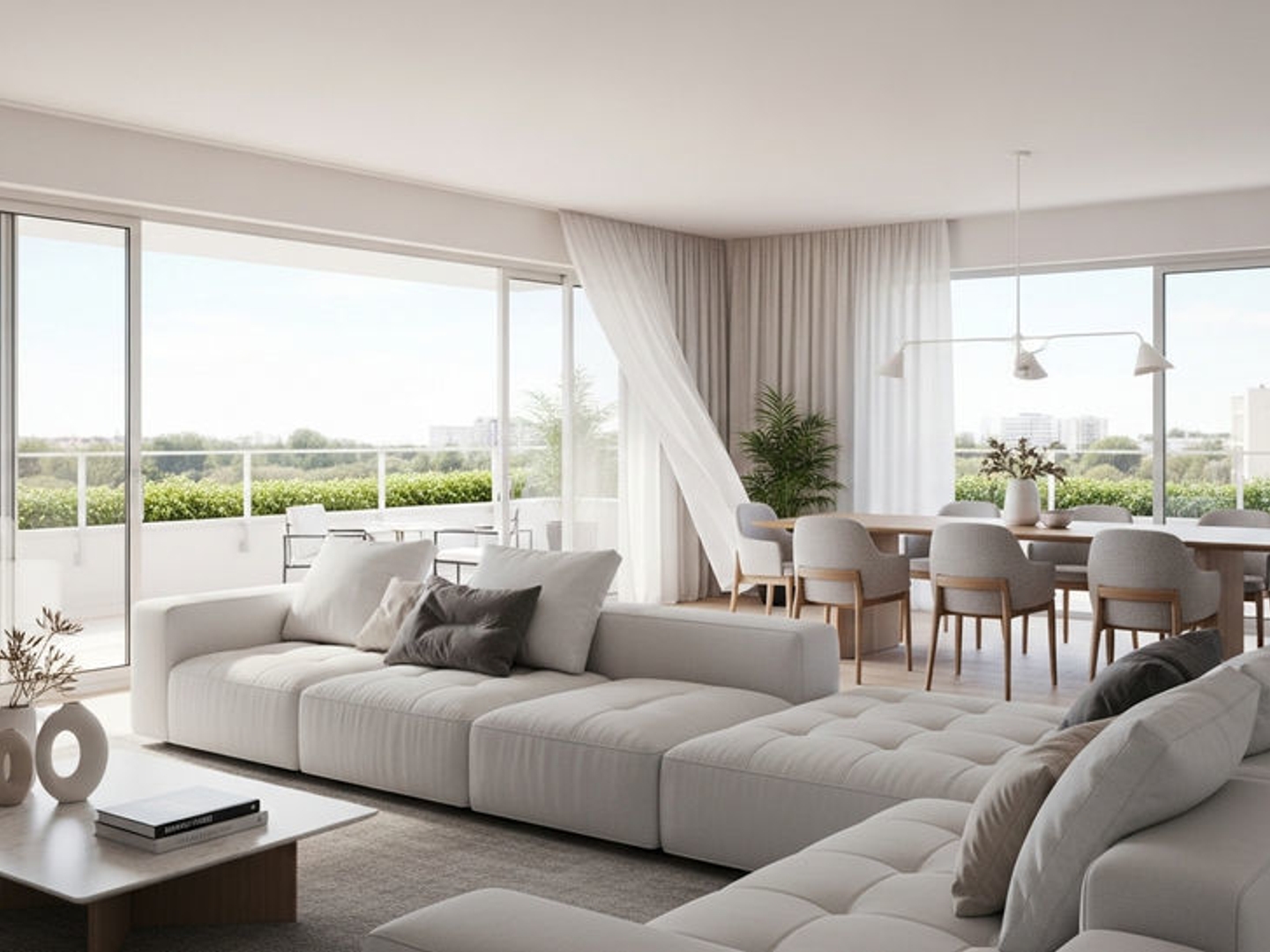 4 PIÈCES de 84.38m² + UN BALCON + PARKING - LILLE