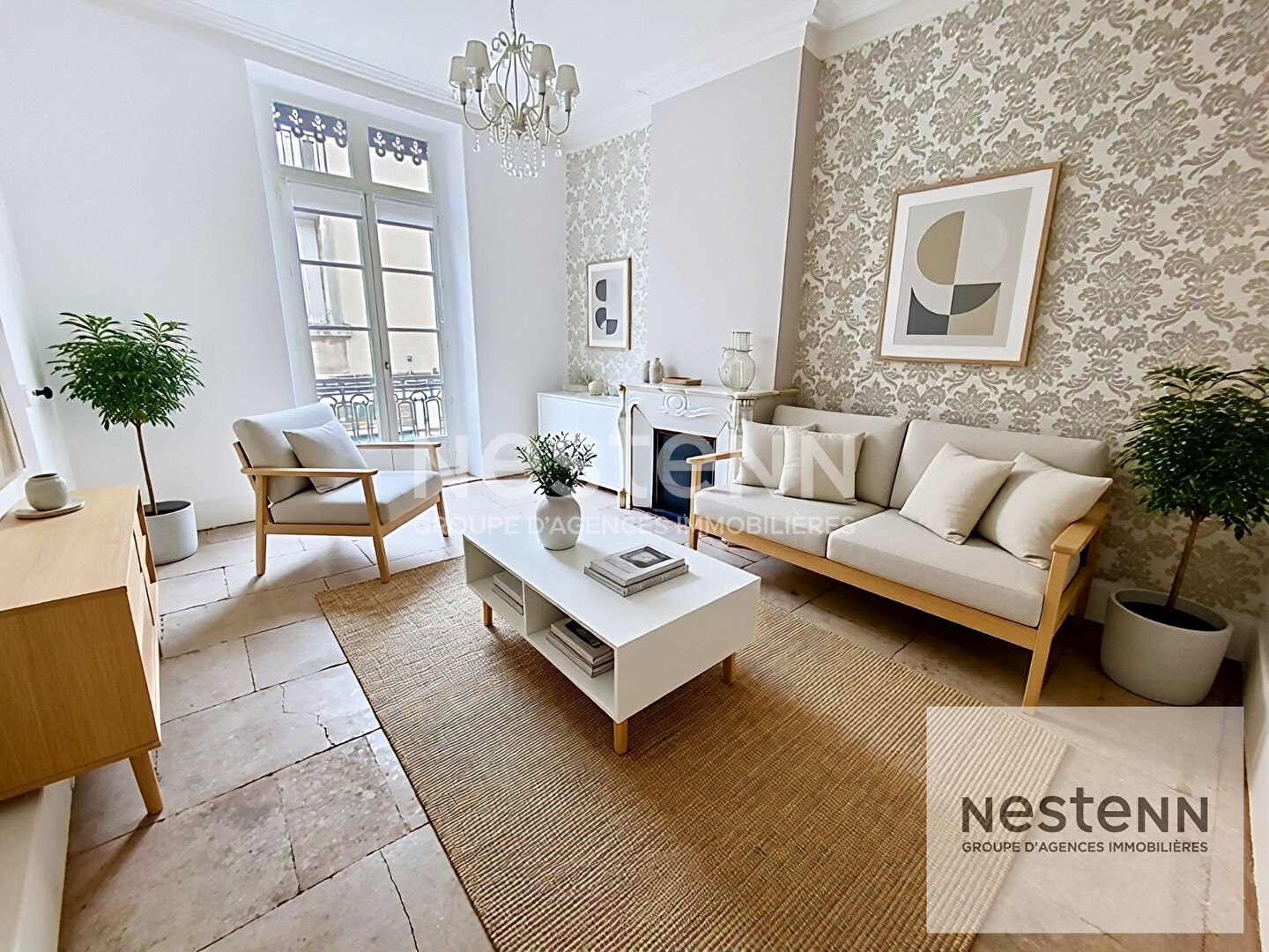 Montpellier - Appartement haussmannien de caractère avec terrasse - 89 M² - Fort potentiel