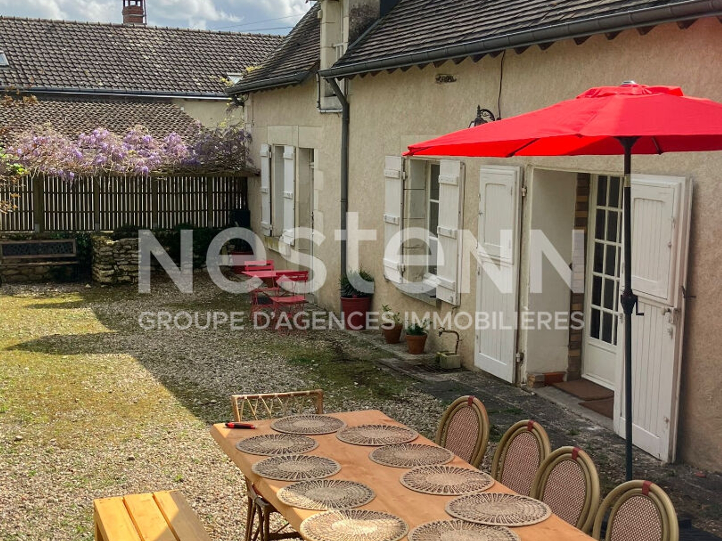 Maison à vendre - 7 pièces - 133m2 - Saint-Cyran-Du-Ja... (36700)