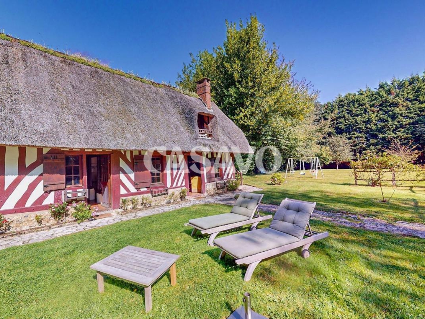 Vends chaumière - 115 m² - 6 pièces, 4 chambres - Blangy-le-Château 14130