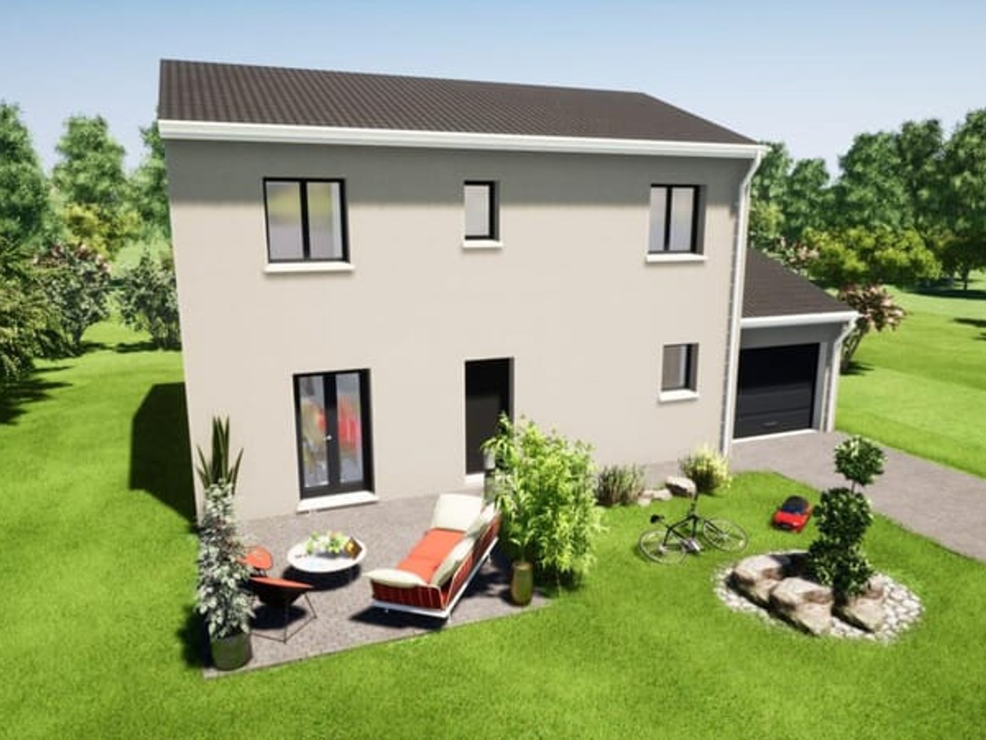 Maison à vendre - 5 pièces - 100m2 - Genas (69740)
