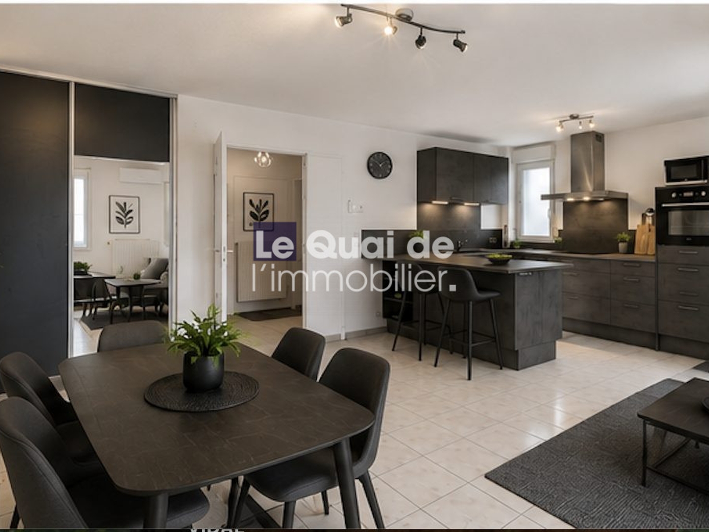 Appartement à vendre - 4 pièces - 88m2 - Échirolles (38130)