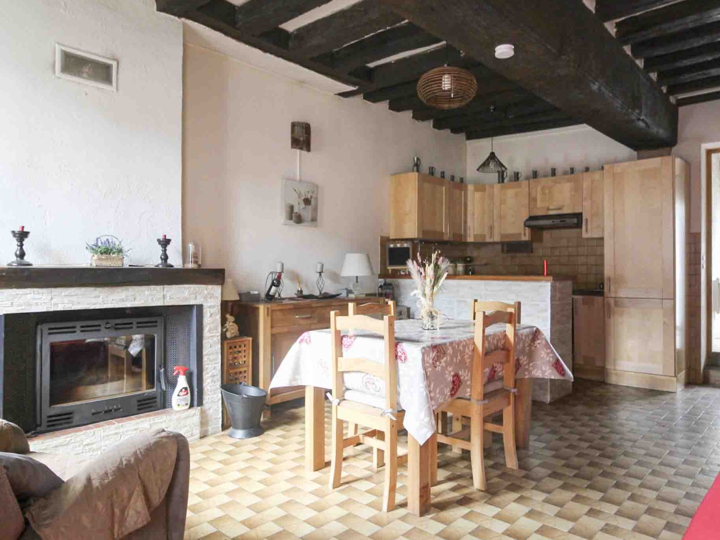 Maison à vendre - 3 pièces - 51m2 - Rogny-Les-Sept-Éc... (89220)