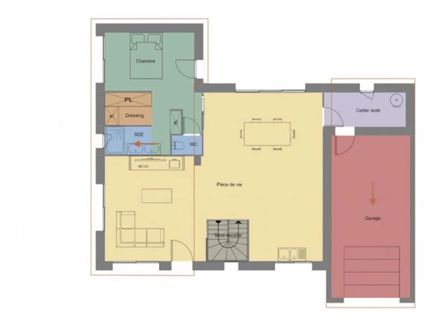 Maison neuve 4 pièces 111 m²