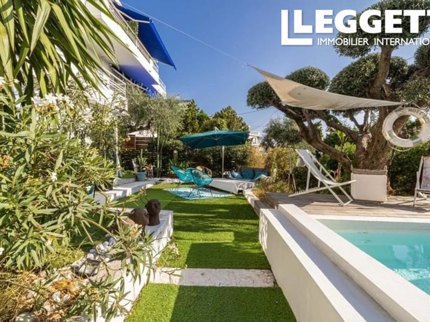 PARC ST AIGNAN Maison 102m² + terrasse/jardin + mini piscine. 3 chambres, 1 SdB, 1 SdD. Garage.