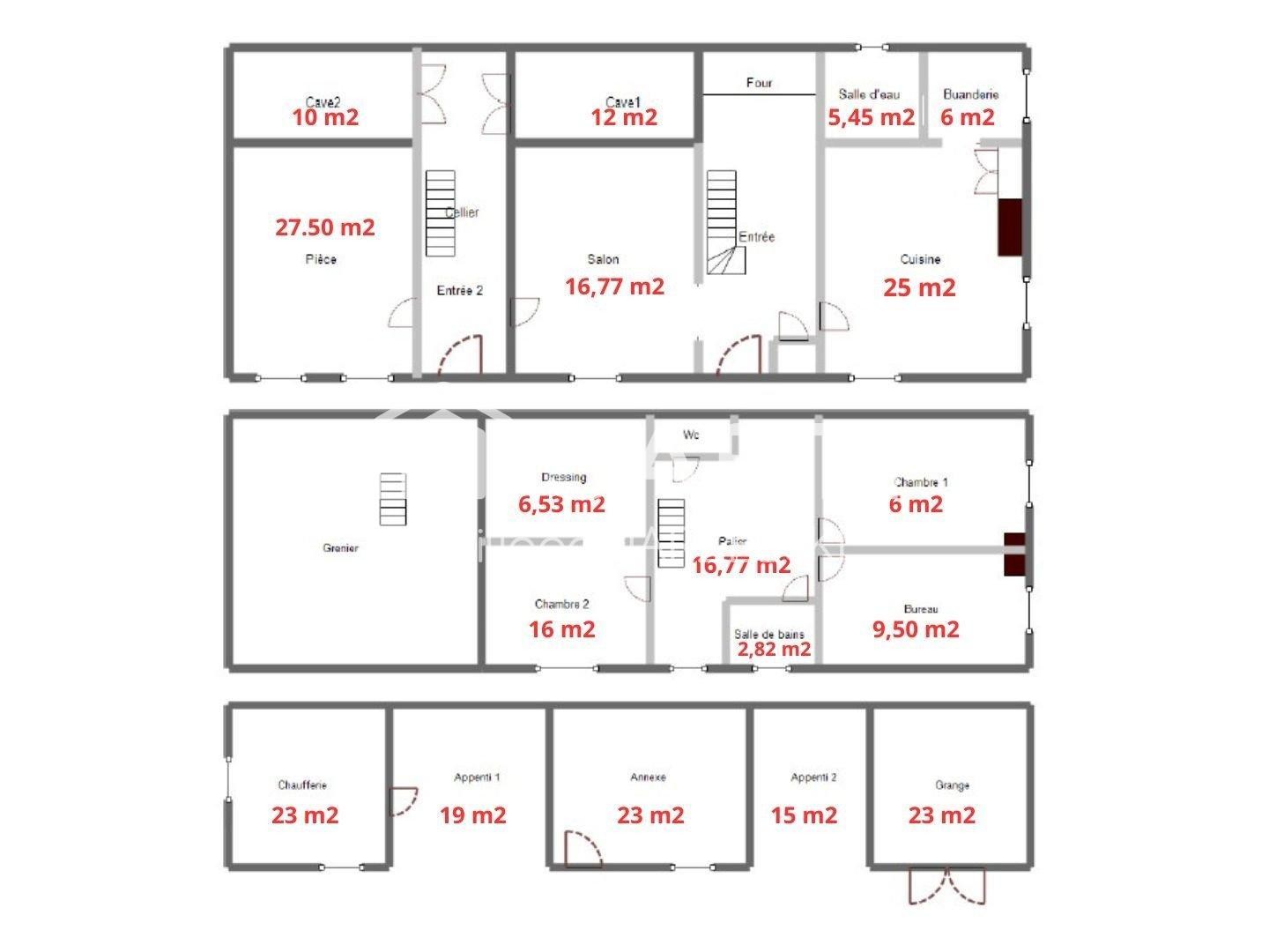 Maison à vendre - 5 pièces - 145m2 - Pouy-Sur-Vannes (10290)