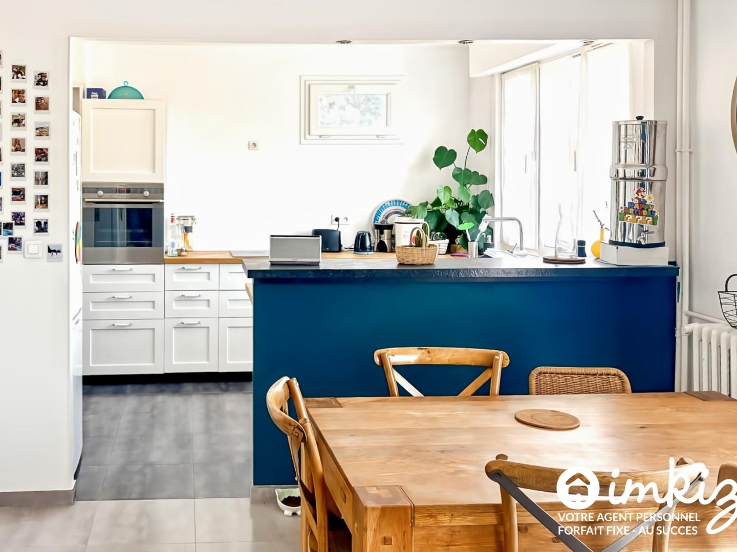 Appartement 3 pièces avec jardin calme et lumineux