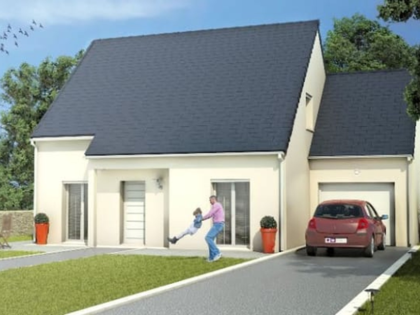 Maison 3 pièces 82 m²