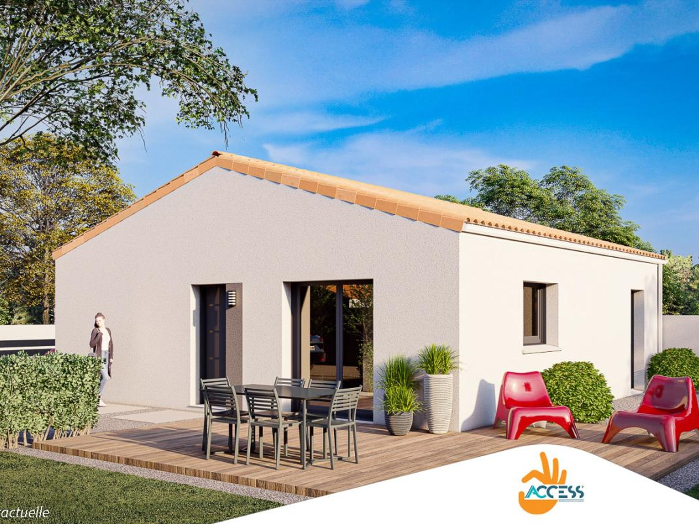 Maison à vendre - 74m2 - Mornac (16600)