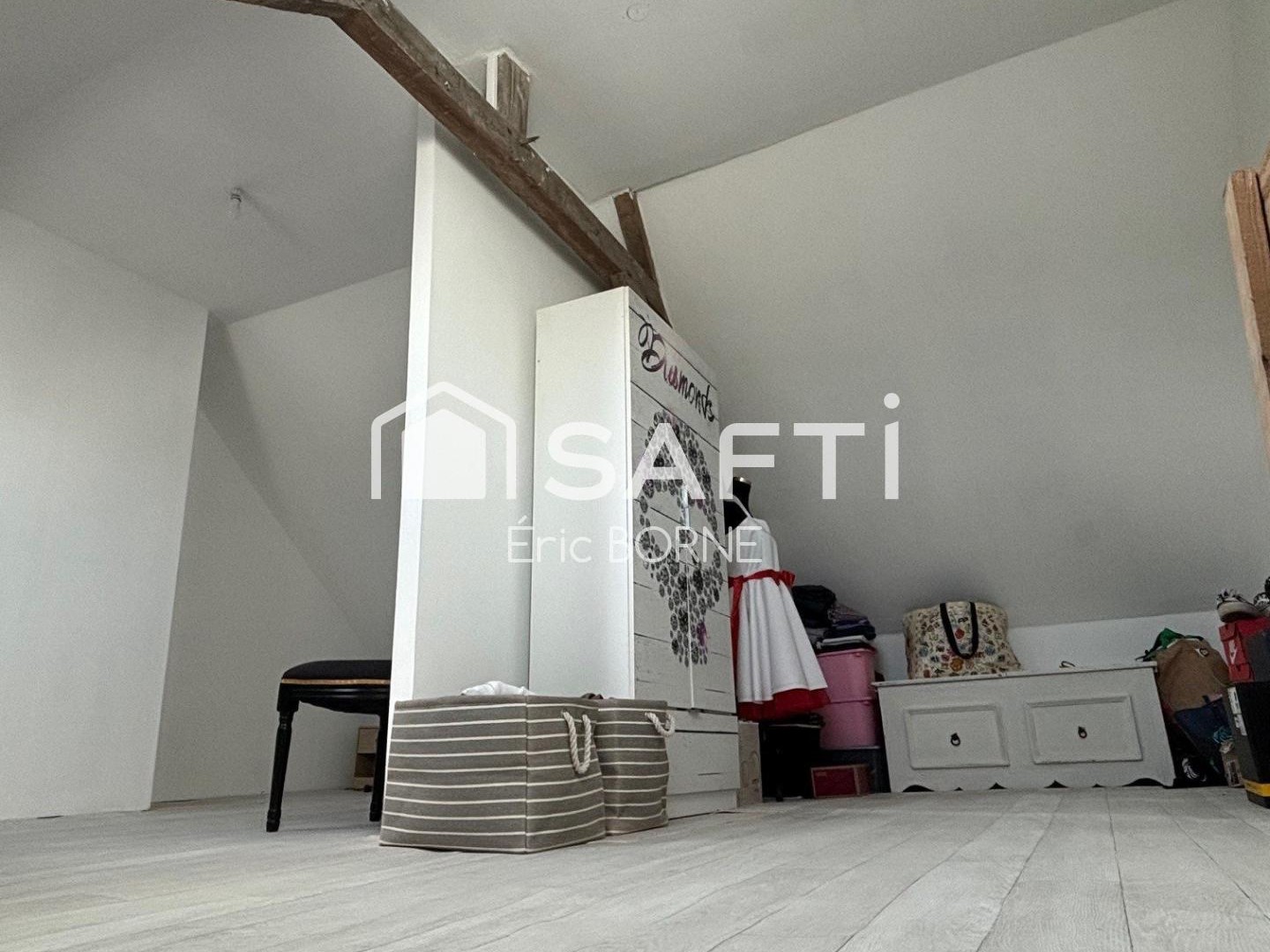 Hallines , 3 chambres , maison mitoyenne