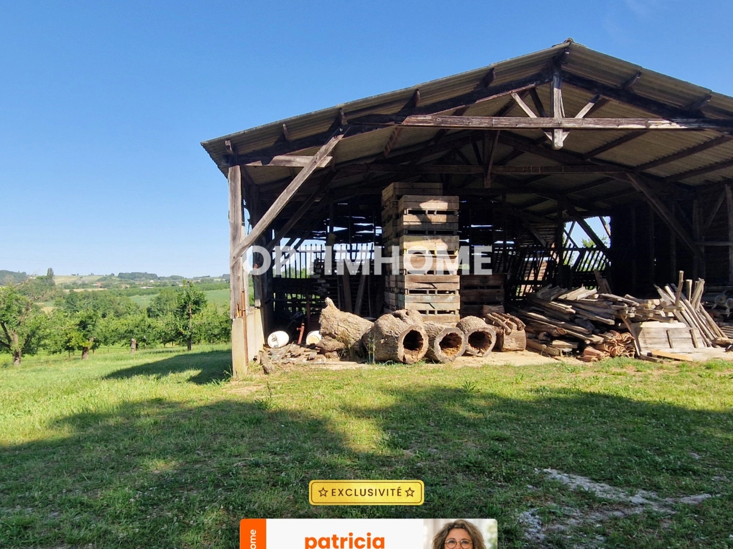hangar de stockage monteton