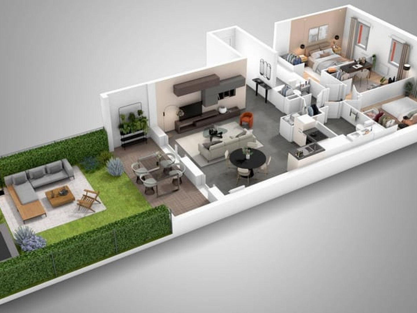 Toulouse au coeur d'un quartier familial