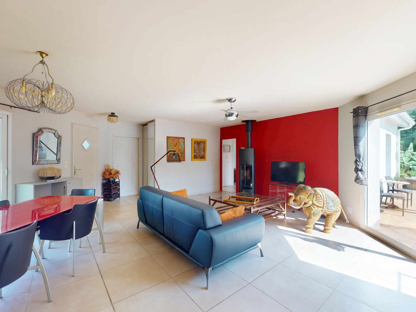Anglet Brindos : Maison contemporaine T5 de plain-pied avec