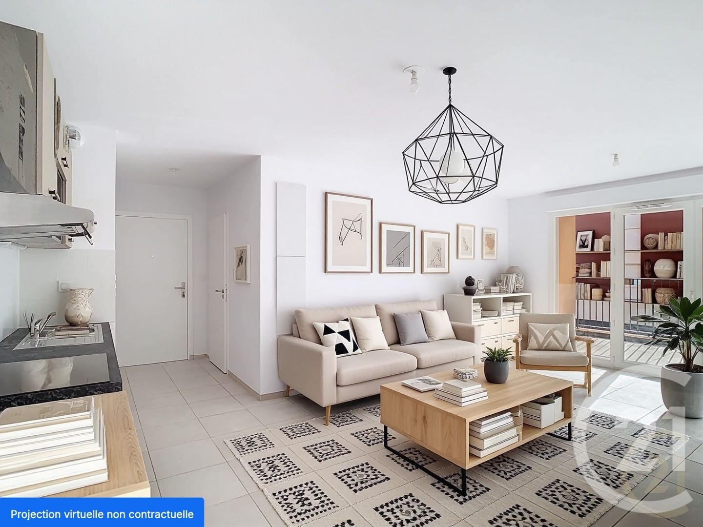 Appartement 3 pièces 63 m²
