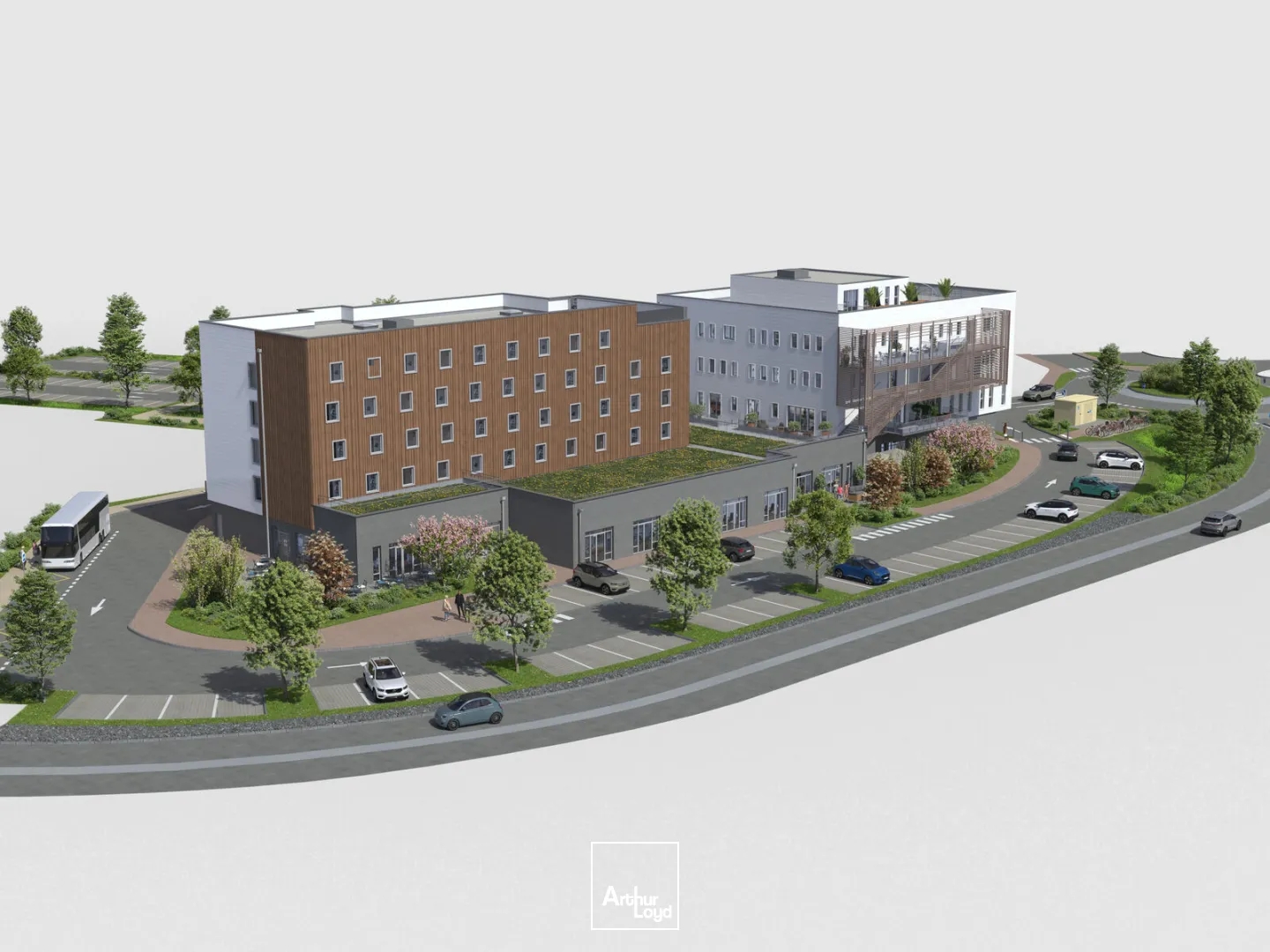 Bureaux à vendre à Montoir-de-Bretagne avec terrasses et stationnements dédiés