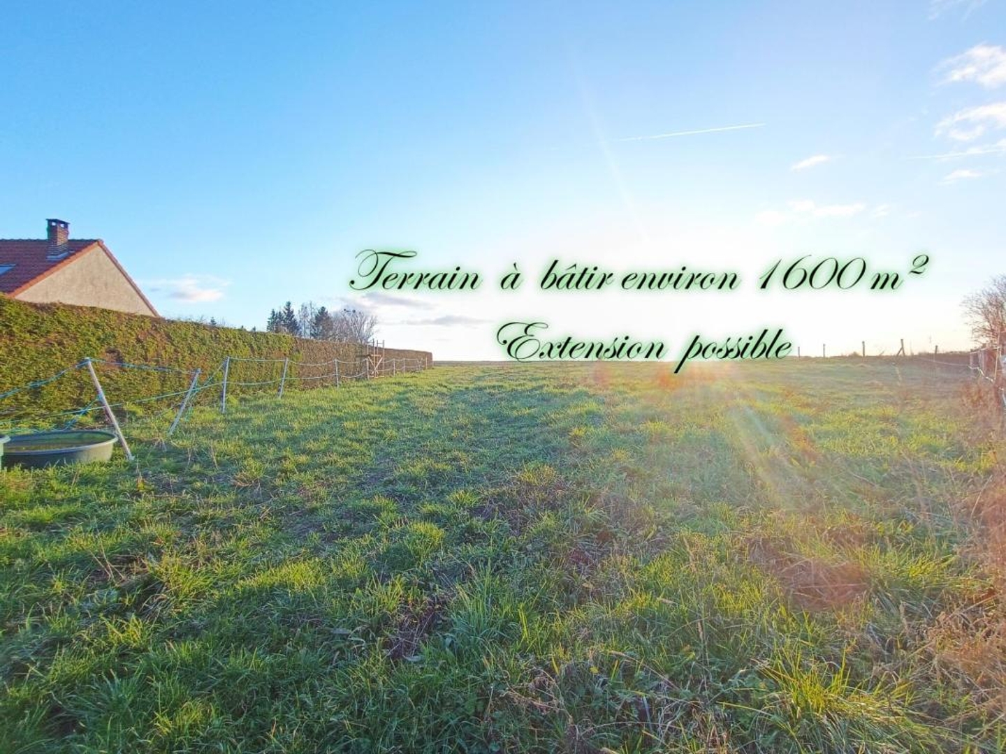 Terrain en individuel 1600 m²