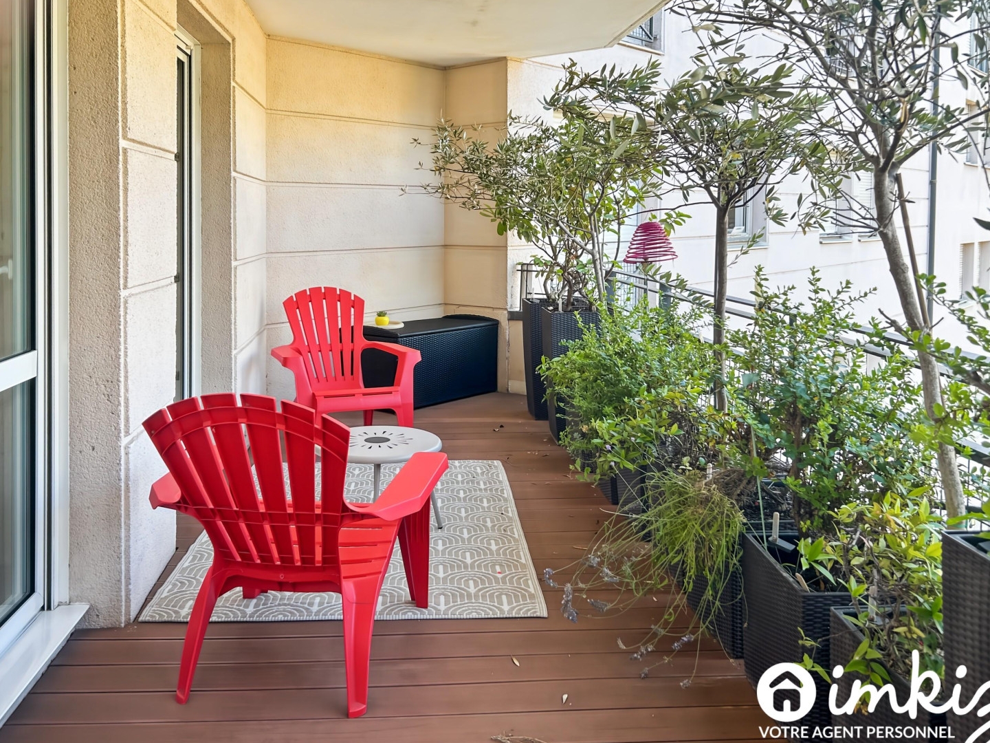 St-Maurice T5 107 m² balcon terrasse 2 parkings