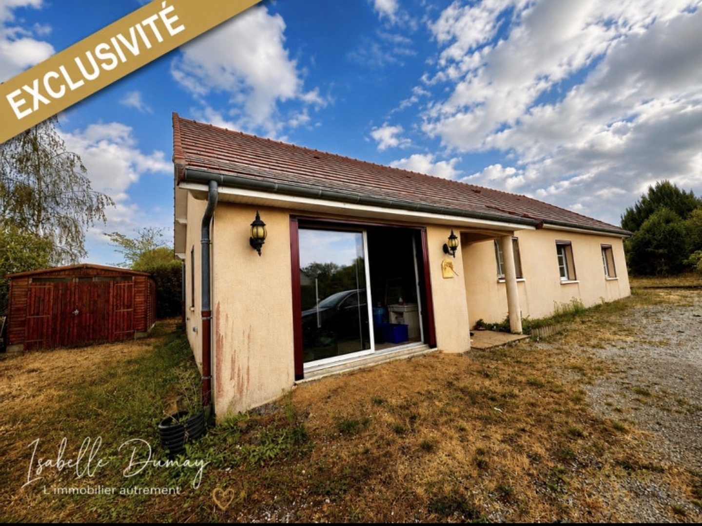 Maison à vendre - 5 pièces - 90m2 - Chénérailles (23130)