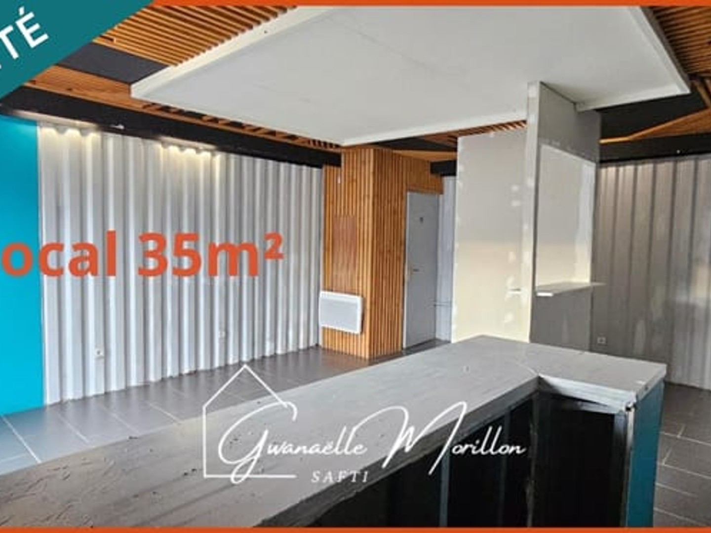 Bureaux 5 pièces 124 m²