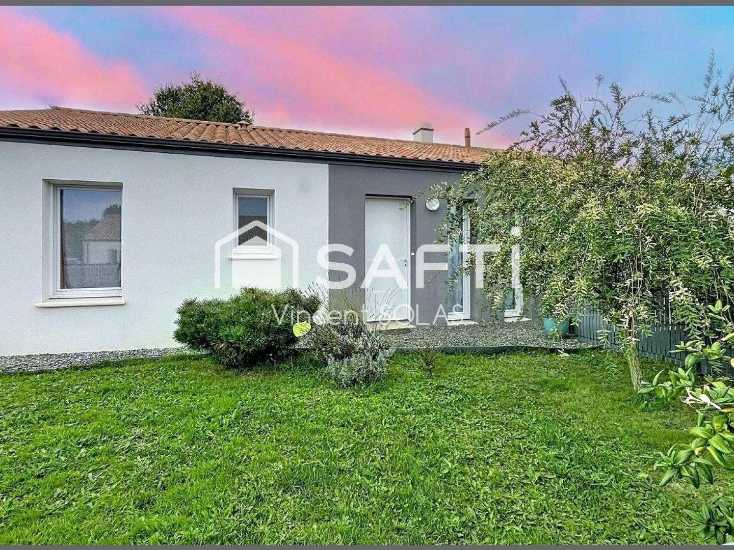Maison Plain-Pied 2020 de 92 m² - 3 Ch + Garage + Jardin au Calme