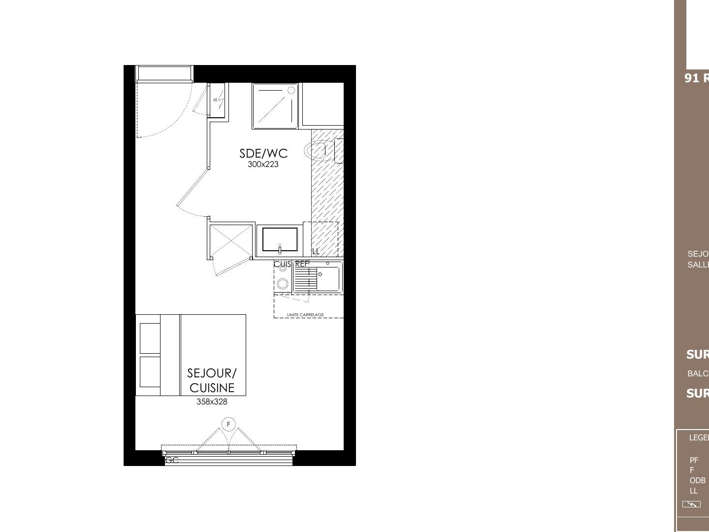 Appartements neufs à vendre Studio