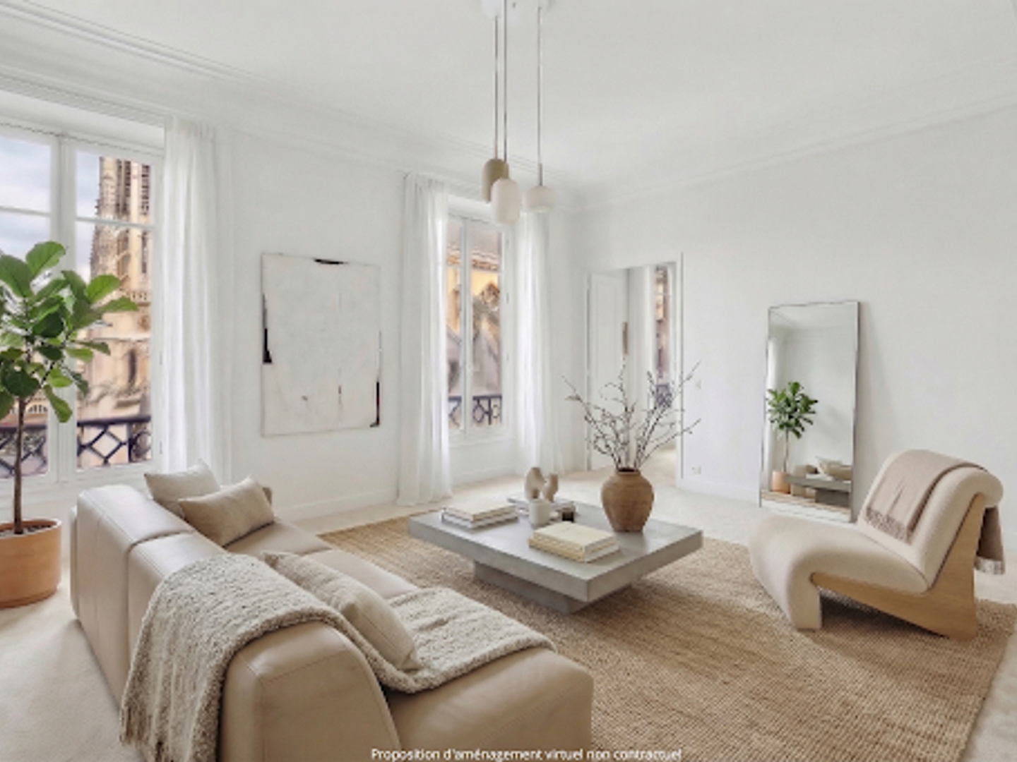 Appartement à vendre - 4 pièces - 119m2 - Paris 1e (75001)