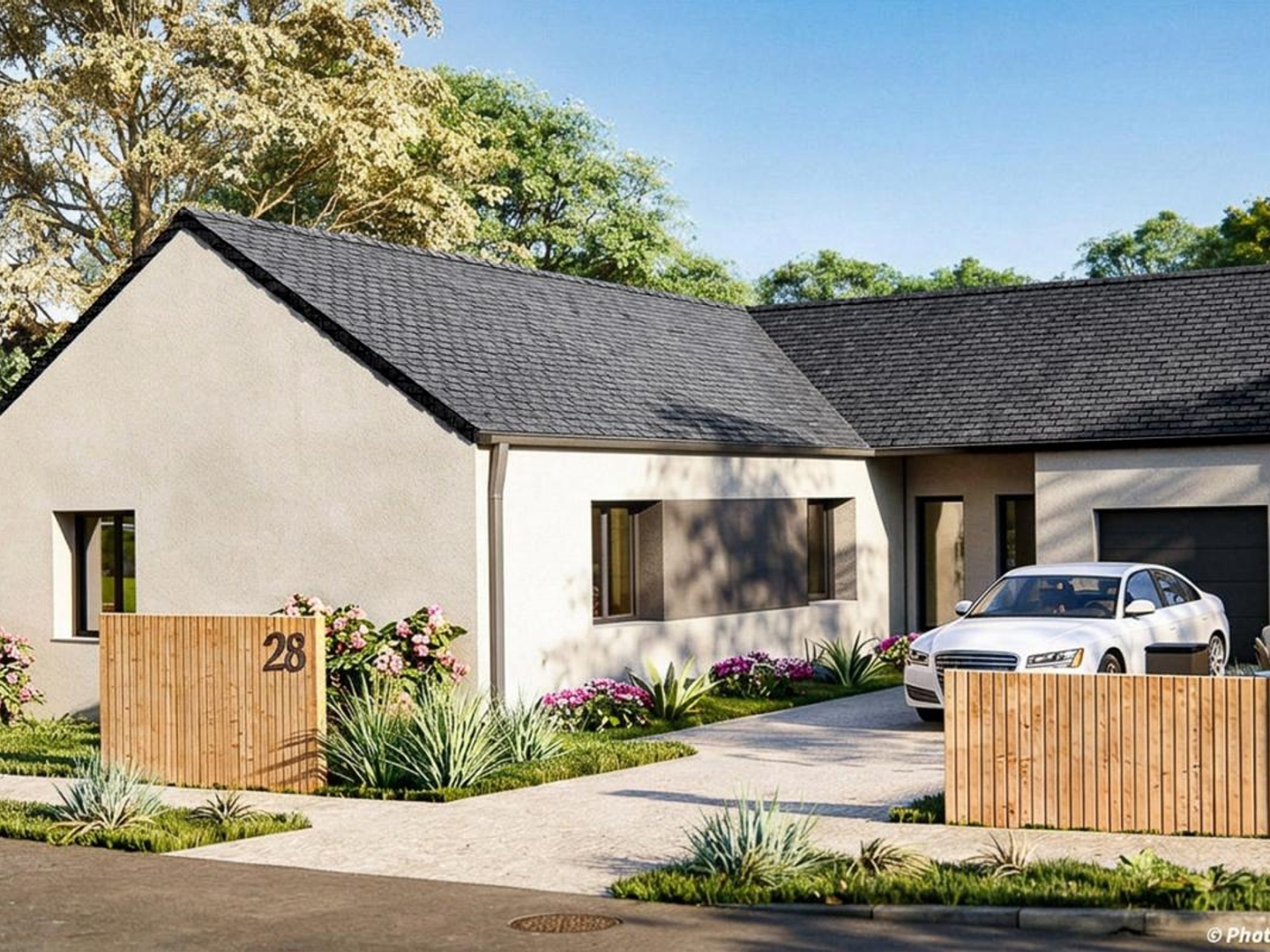 Terrain + maison 123 m²