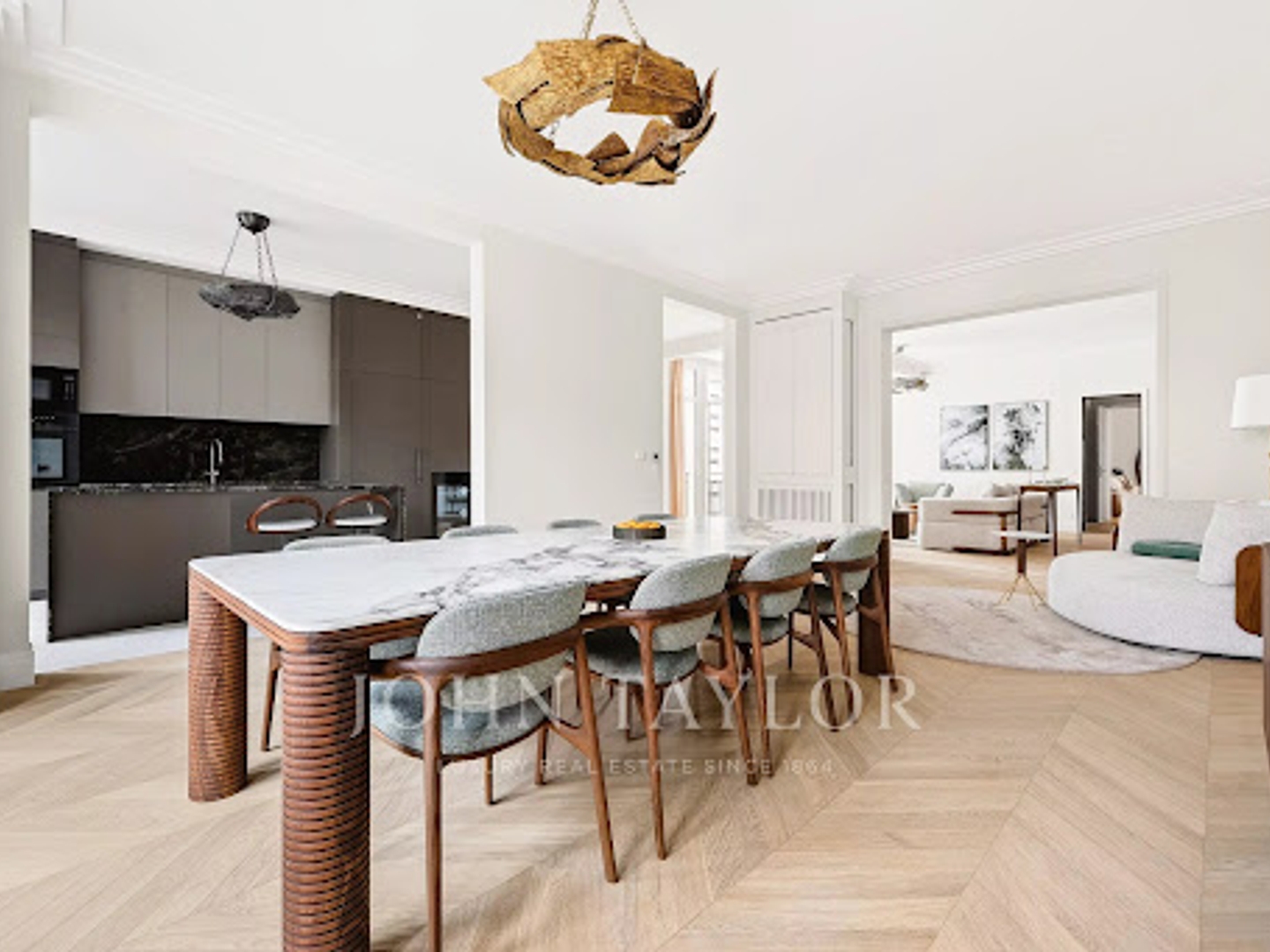 Appartement à vendre - 7 pièces - 269m2 - Paris 16e (75016)