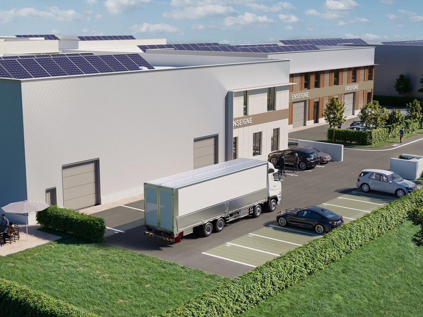 Locaux à vendre - 8387m2 - Bailly-Romainvill... (77700)