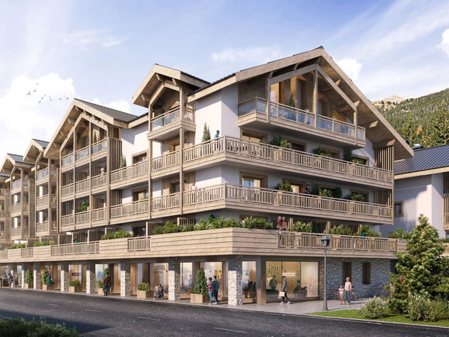 05100 MONTGENEVRE Appartement de Ski a vendre. SH 48m². 1 ch