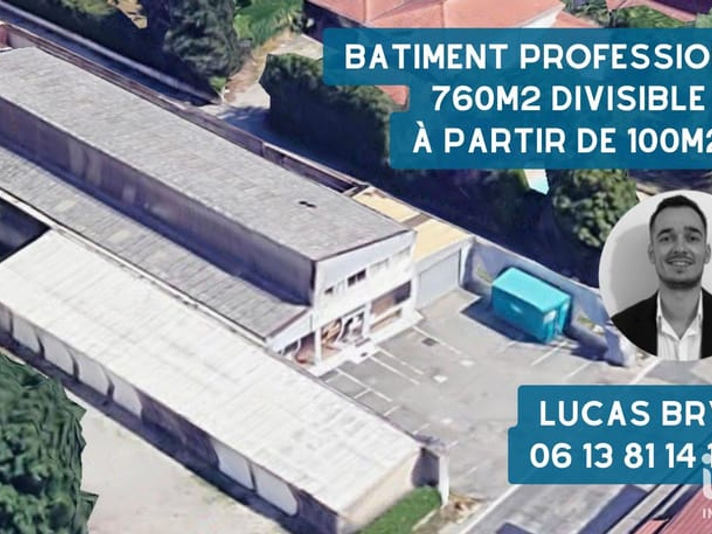 Immeuble commercial 760 m²