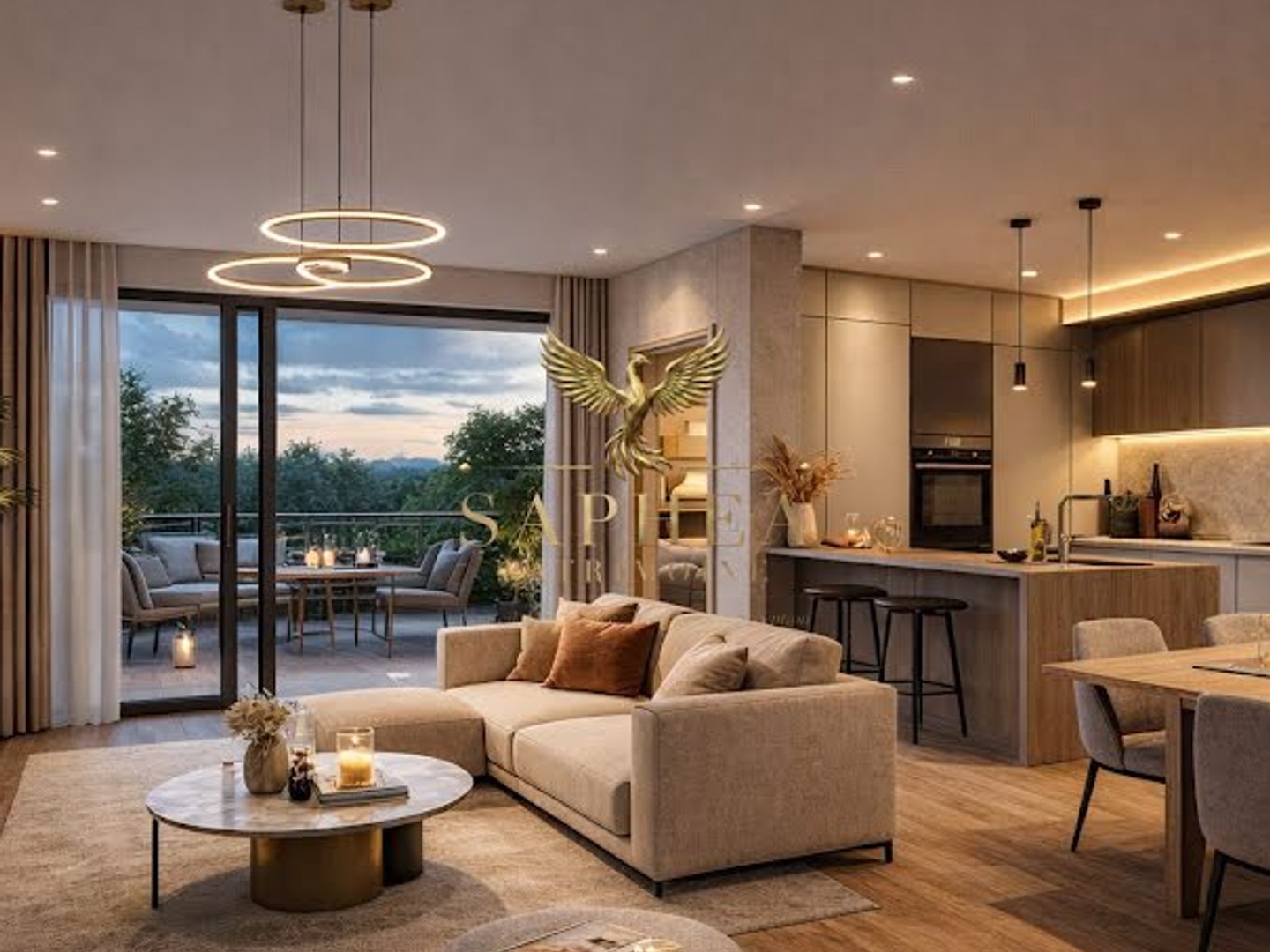 Appartement 3 pièces 61 m²