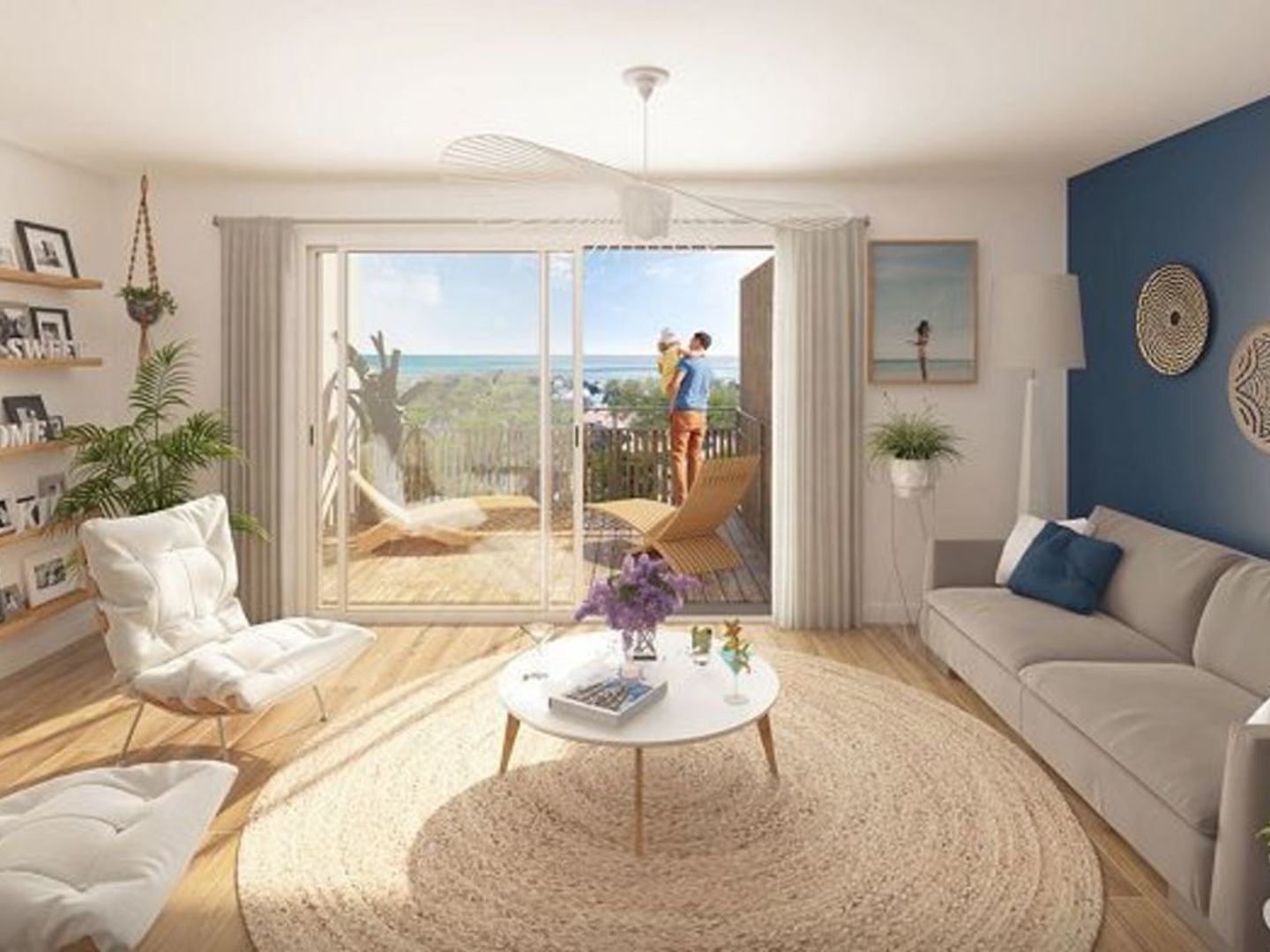 T2 de 45,90 m² avec terrasse