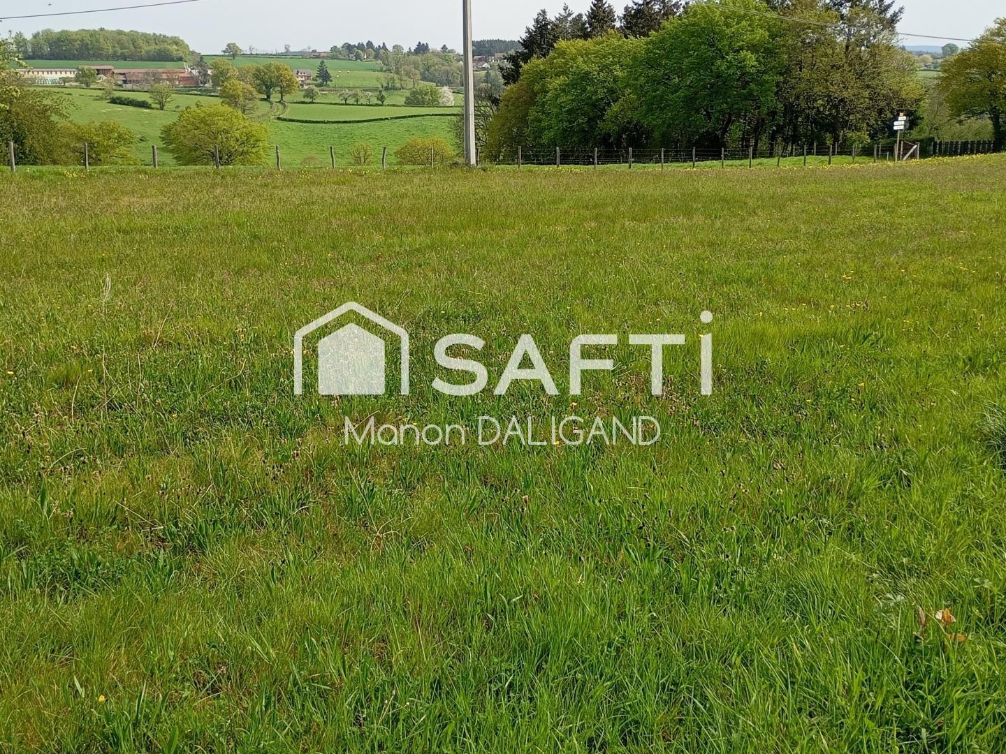 Terrain à vendre - 1010m2 - Curdin (71130)
