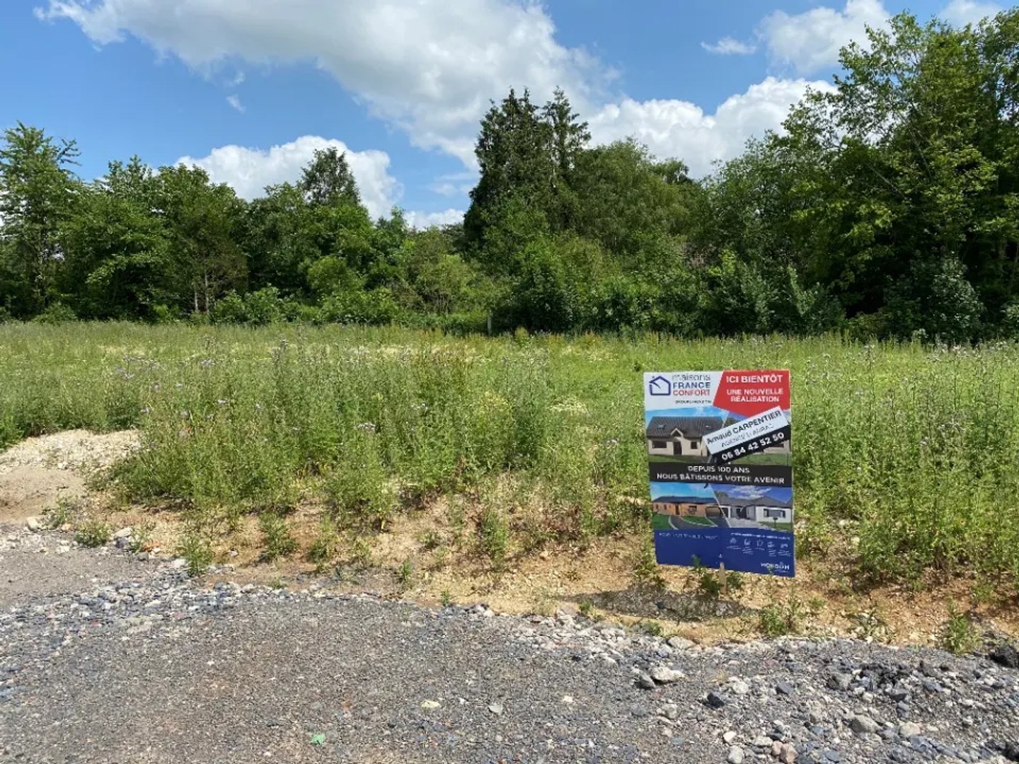 Terrain 610 m²