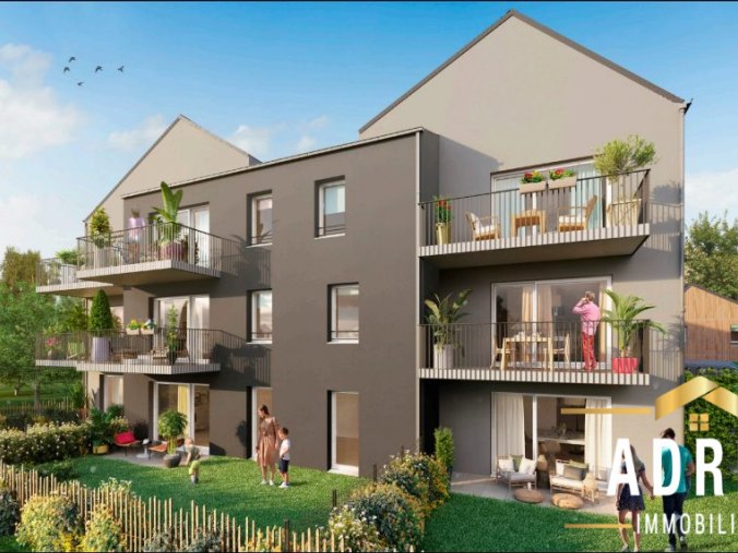 Appartement à vendre - 3 pièces - 59m2 - Nancy (54000)