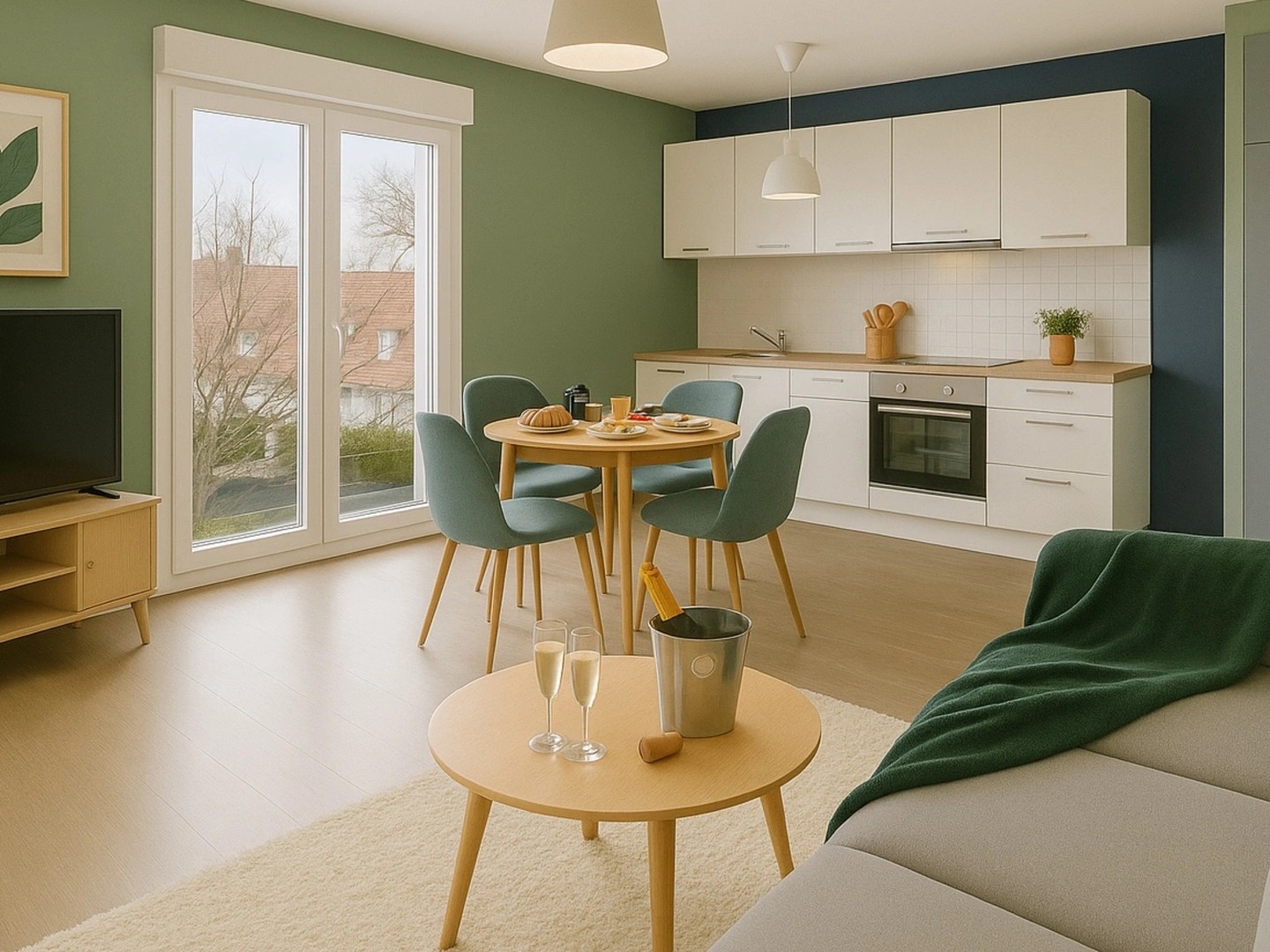 Appartement 3 pièces 51 m²