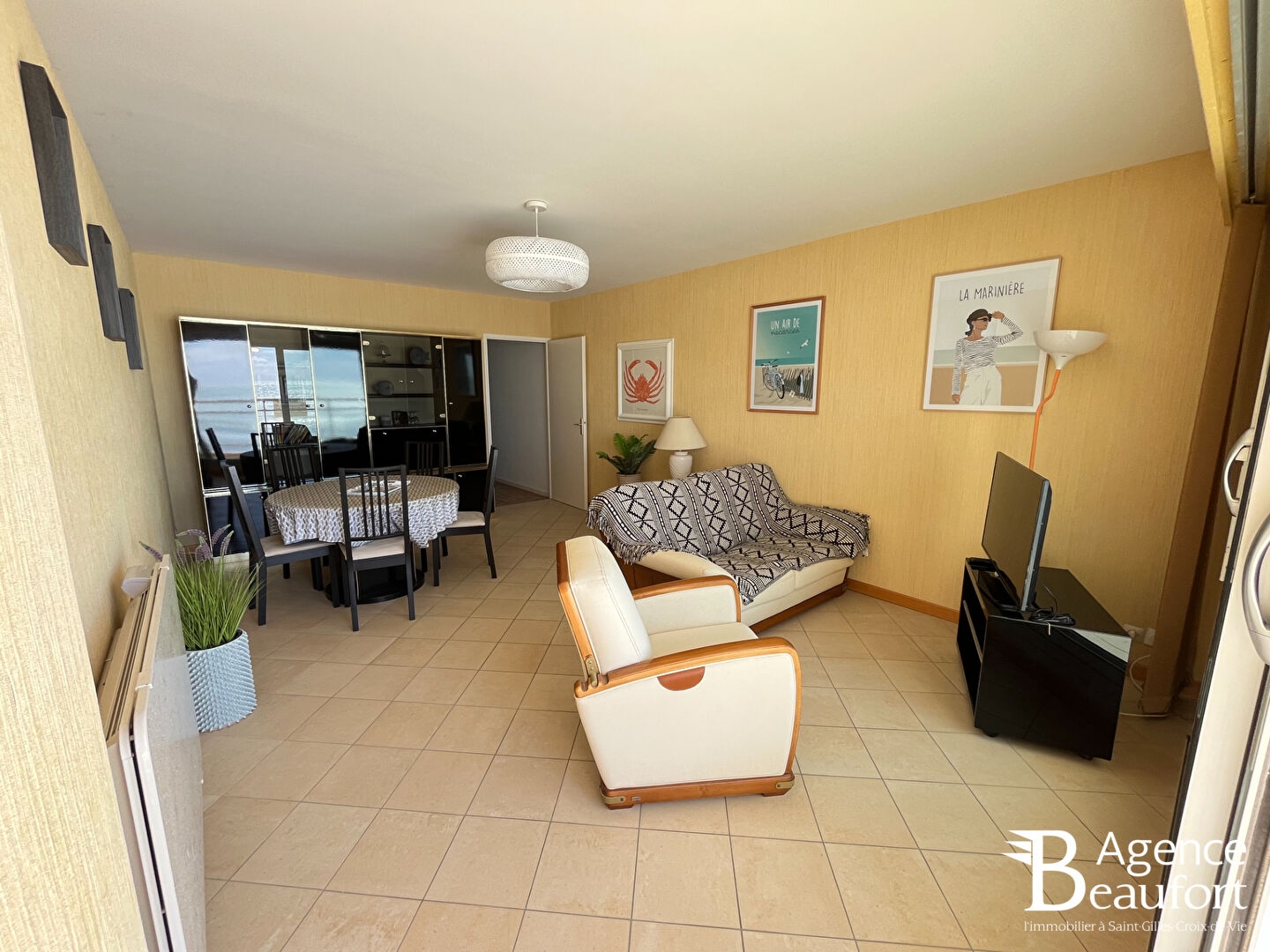 Appartement à vendre - 3 pièces - 62m2 - Saint-Gilles-Croi... (85800)