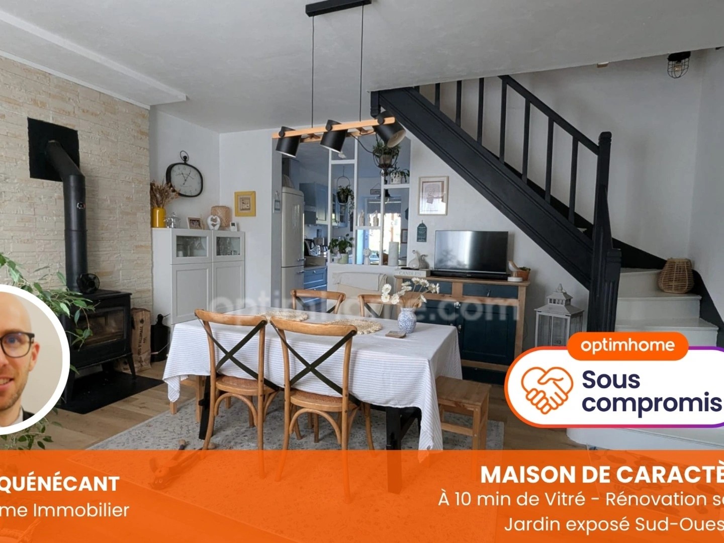 Maison de Caractère Rénovée - 96 m² - Proche Vitré (35)