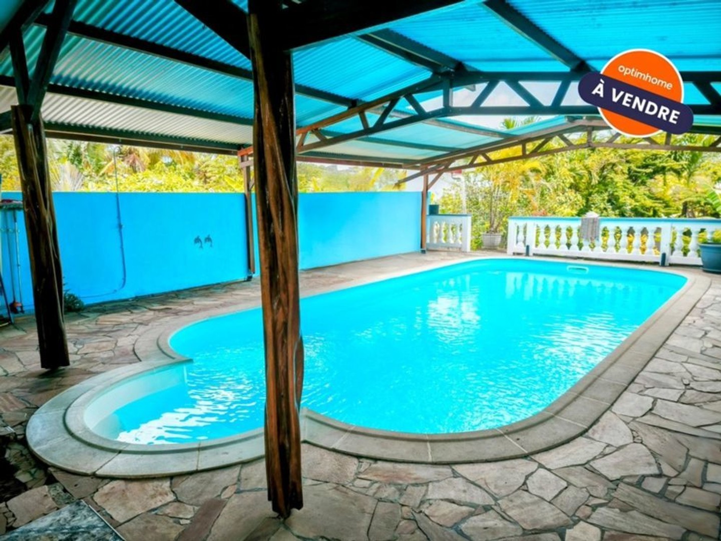 Maison T4 avec piscine, terrasse et jardin Quartier calme du Lac Bleu à Saint-Laurent-du-Maroni