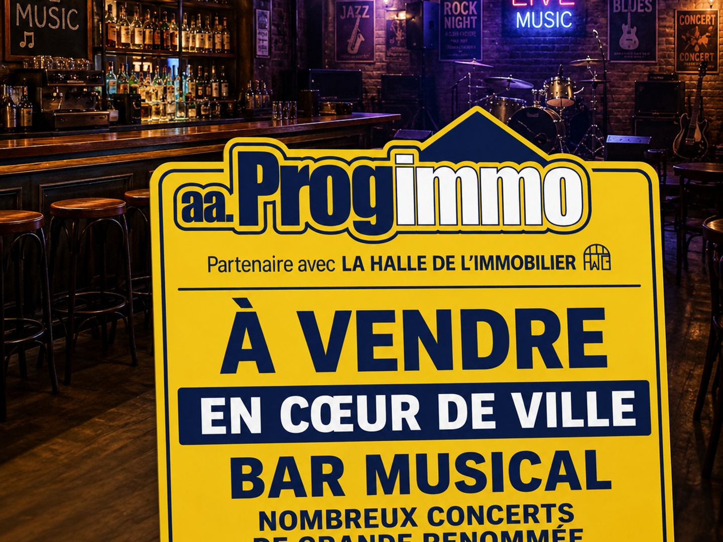 Fonds de commerce 140 m²