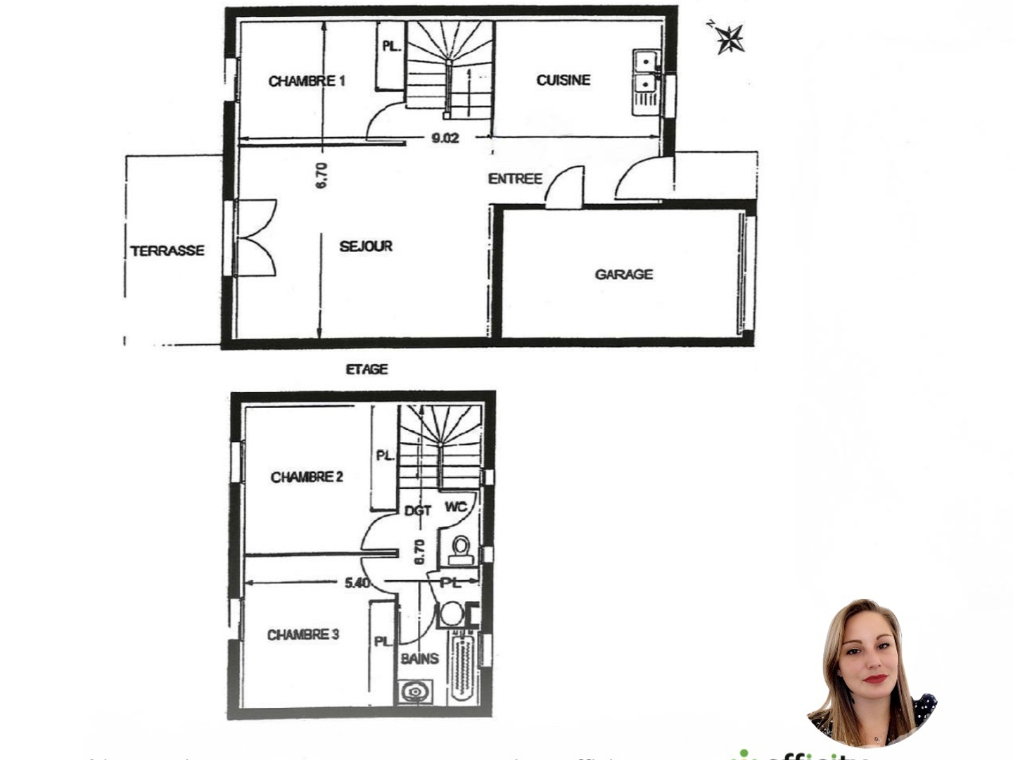 Maison à vendre - 4 pièces - 80m2 - Ruelle-Sur-Touvre (16600)