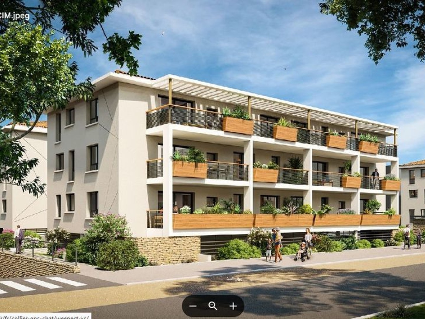 beuax appartements T3 dans jolie résidence