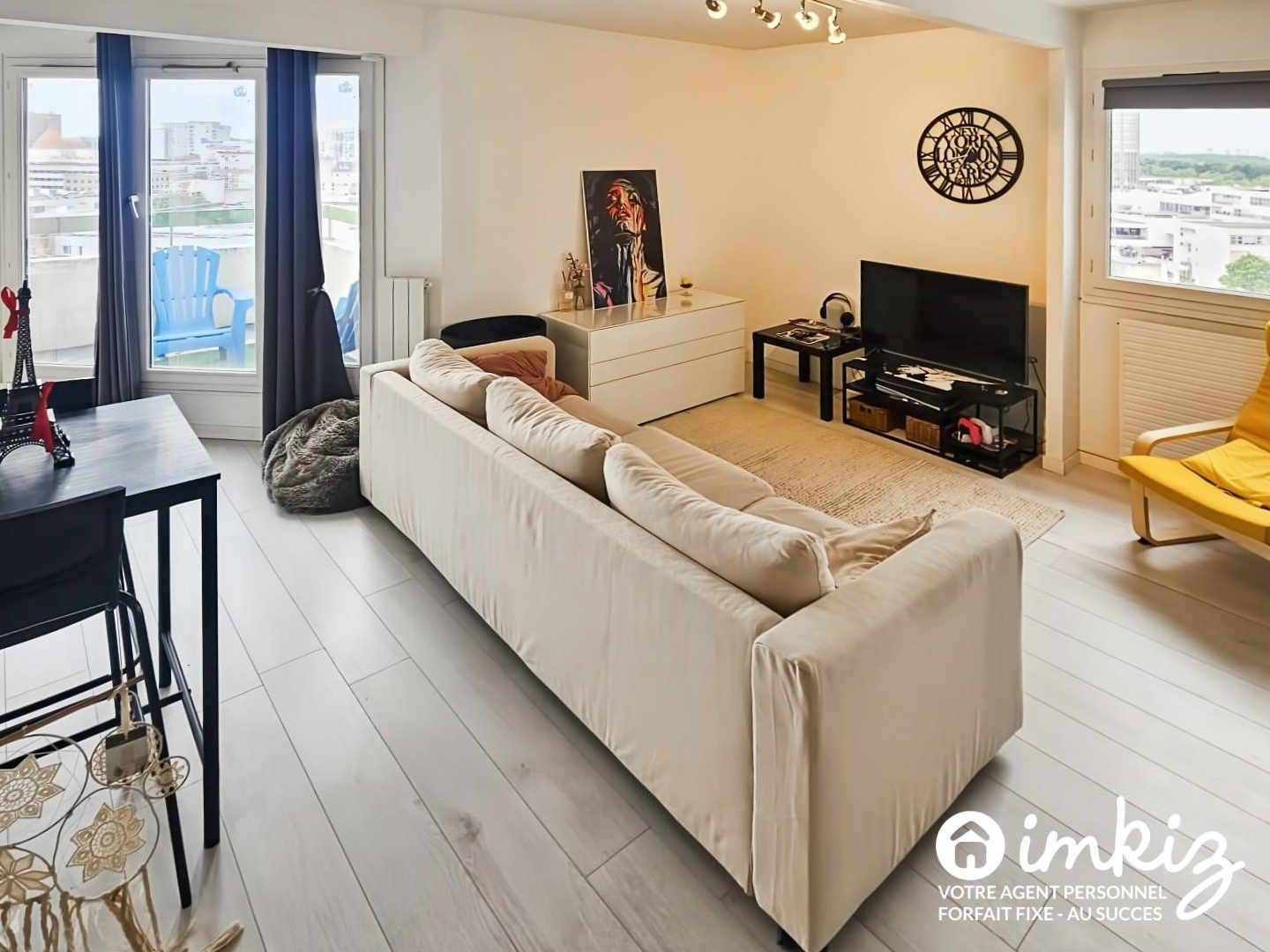 Appartement fonctionnel 2 pièces BIS